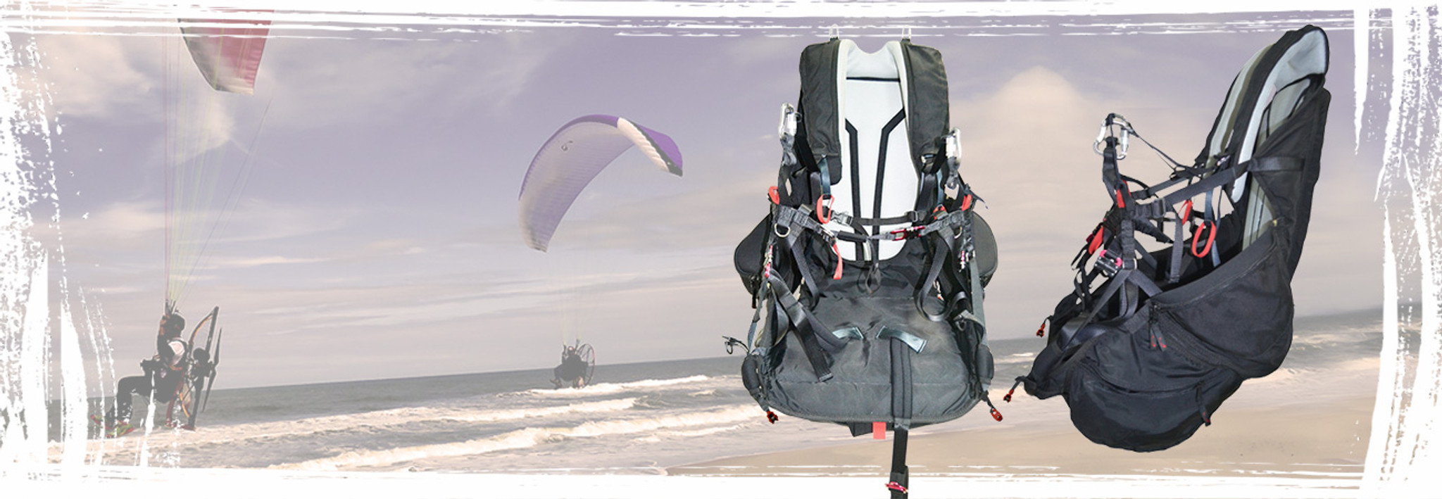 Paragliding free flight harness - Comfort Evolution 2 - SOL PARAGLIDERS -  single place