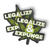 Legalize & Expunge (4" x 4" Vinyl Sticker -- Pack of Two!)