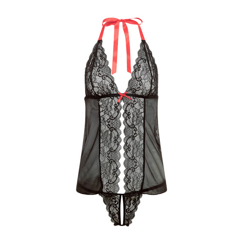 Open Front Baby Doll