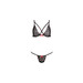 X Strap Bralette Set