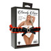 Lace-Up Bra & Thong Panty - White Plus Size