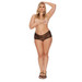Split Lace Panty Plus Size