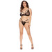 Bodice Bra & G-String Panty Plus Size