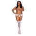 All-In-1 Garter & Panty Peach Plus Size