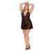 Split Cup Baby Doll & G-String Panty Plus Size from Barely Bare by Evolved Novelties