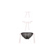 Ribbon Tie Bralette Set