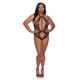 Teddy with Dual G-String Back Plus Size