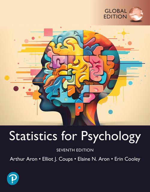 Statistics for Psychology, Global Edition ,7th edition::9781292469676R180