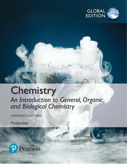 9781292228952R180::Chemistry: An Introduction to General, Organic, and Biological Chemistry, Global Edition,13th edition