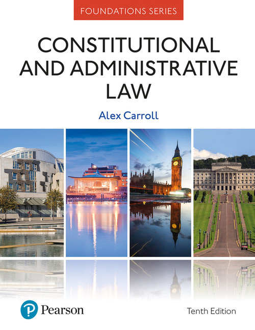 9781292286921R180::Constitutional and Administrative Law,10th edition