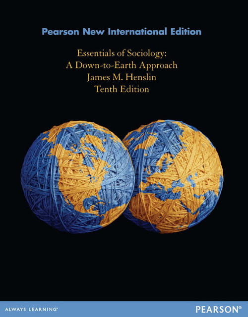 9781292053578R365::Essentials of Sociology: A Down-to-Earth Approach,10th edition