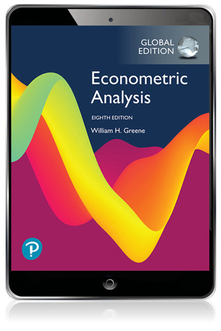 9781292231150::Econometric Analysis, Global Edition,8th edition