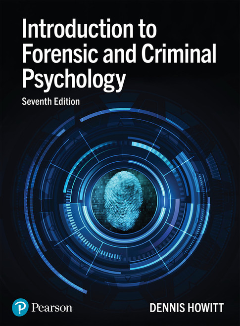 9781292295800::Introduction to Forensic and Criminal Psychology,7th edition