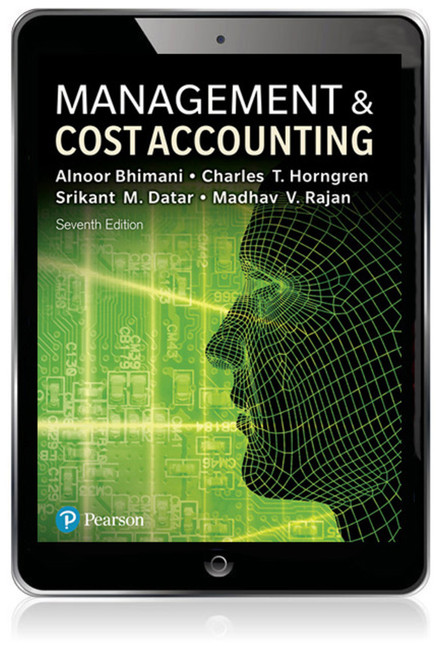 9781292232683R180::Management and Cost Accounting,7th edition