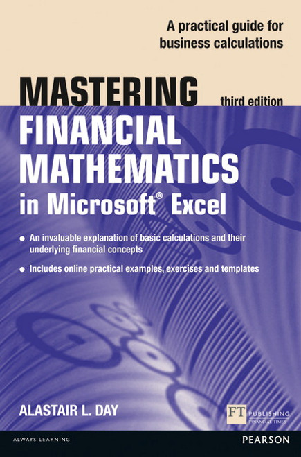 9781292067537R365::Mastering Financial Mathematics in Microsoft Excel 2013,3rd edition