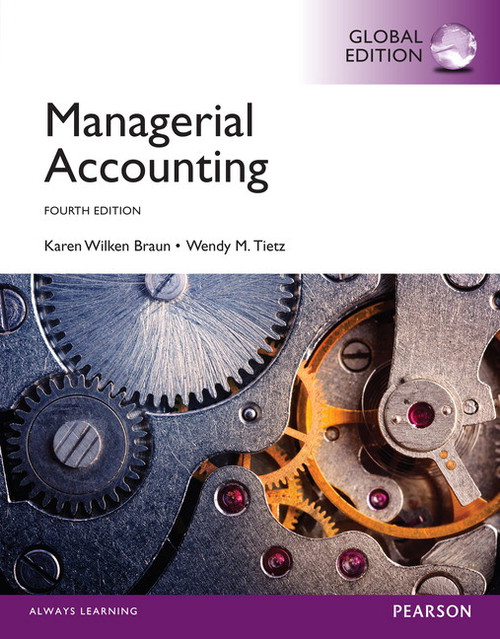 9781292065854::Managerial Accounting, Global Edition,4th edition