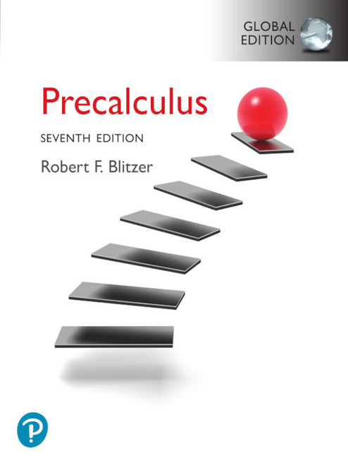 9781292730981R365::Precalculus, Global Edition -- (Perpetual Access),7th edition