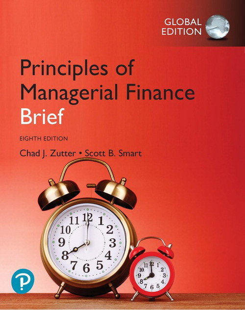 9781292267715::Principles of Managerial Finance, Brief Global Edition,8th edition