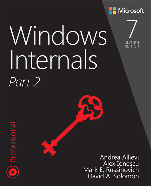 9780135462447::Windows Internals, Part 2,7th edition