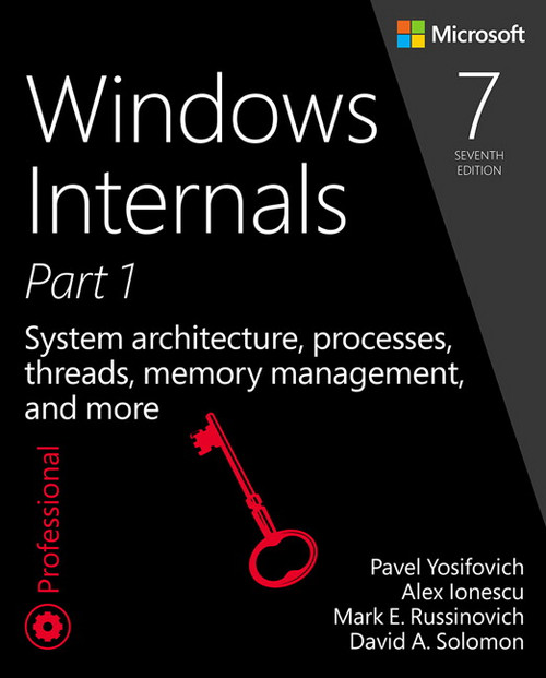 Windows Internals: System architecture, processes, threads, memory management, and more, Part 1 ,7th edition::9780133986464