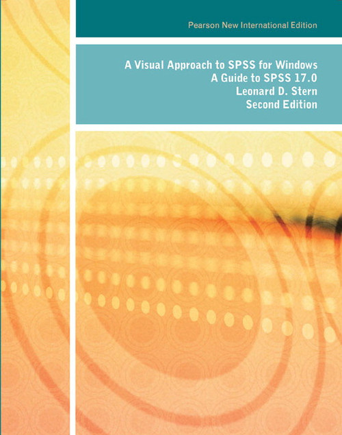 9781292035772R365::Visual Approach to SPSS for Windows, A: A Guide to SPSS 17.0,2nd edition