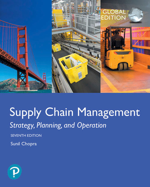9781292294834::Supply Chain Management: Strategy, Planning, and Operation, Global Edition,7th edition