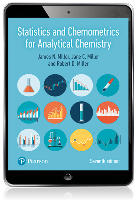 9781292186740R365::Statistics and Chemometrics for Analytical Chemistry,7th edition