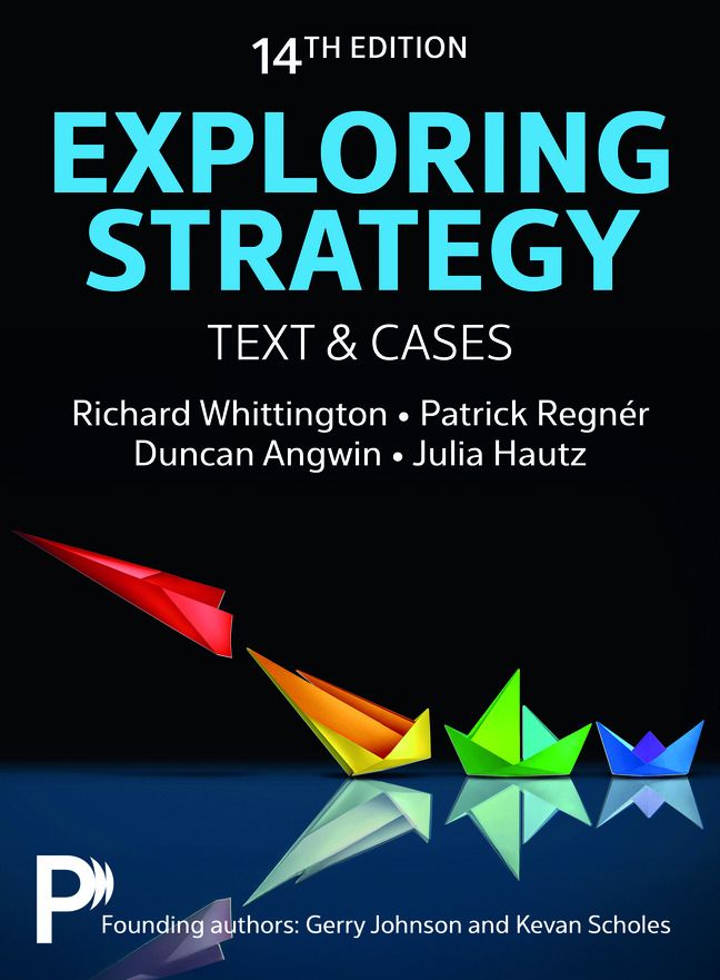 Exploring Strategy 第12版 Exploring Strategy Text & Cases