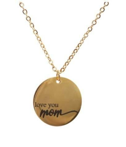 Love you Mom Necklace