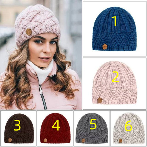 Ultra Soft Braided Knit Beanie Hat