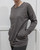 Medium Gray/Heather - Long sleeve t-shirt