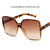 Retro Large Frame Sunglasses