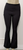 Flare Full Length Pocket Leggings - Black  ETTA