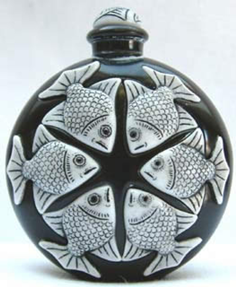 Fish Marble Perfume , Ebony - Symetree Series