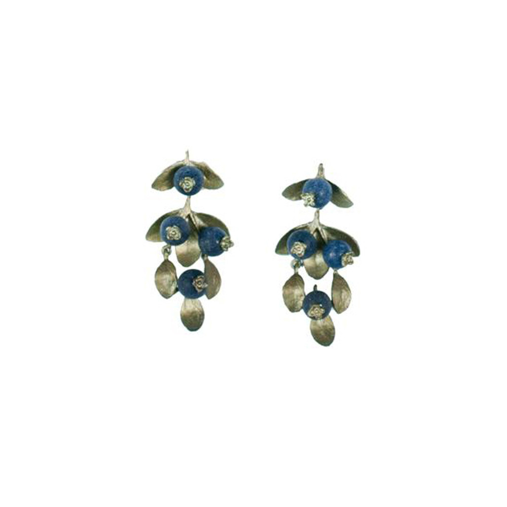 Add a matching Lapis Post Earring ($112).  See item #SVS.0050.