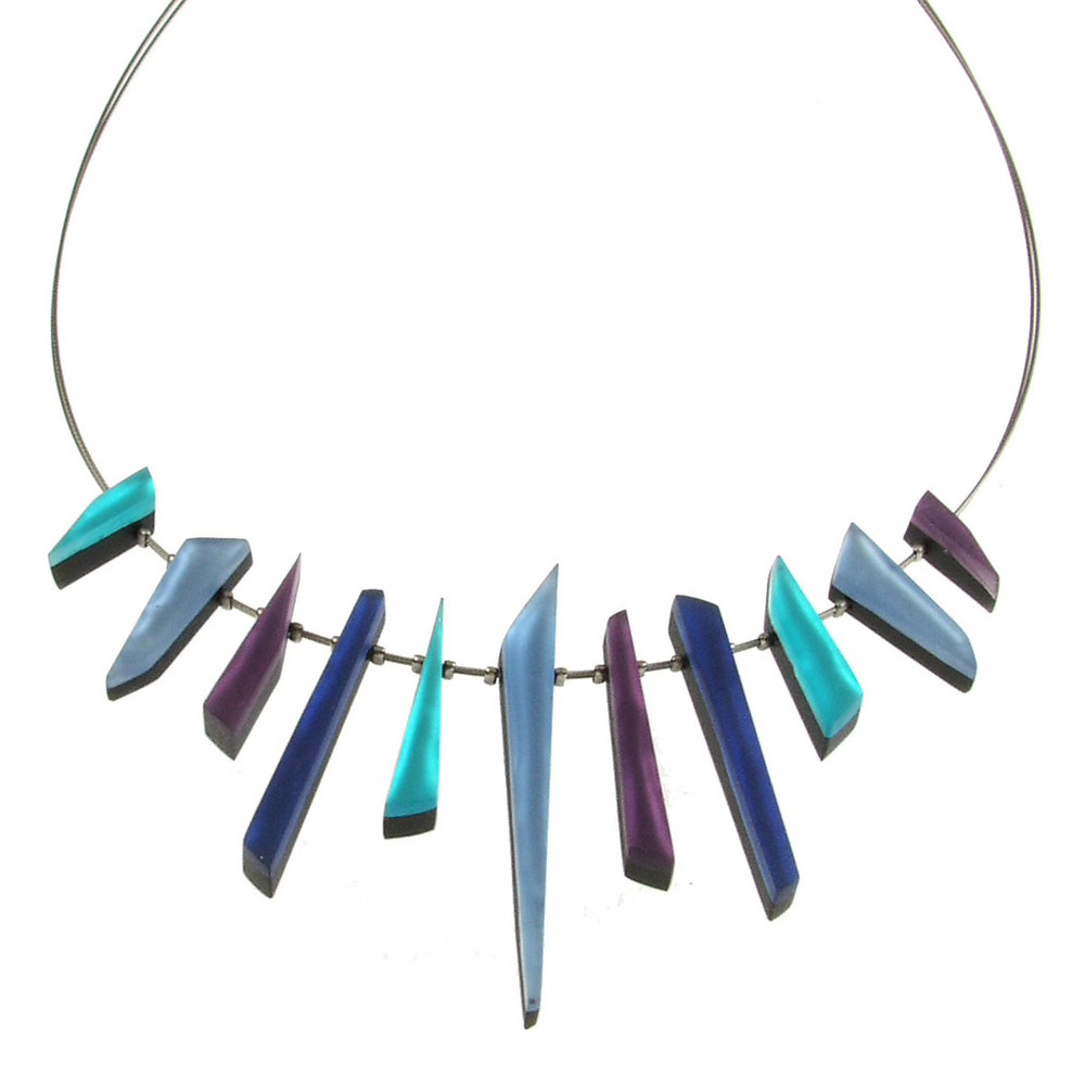 "Haze" Icicle Necklace