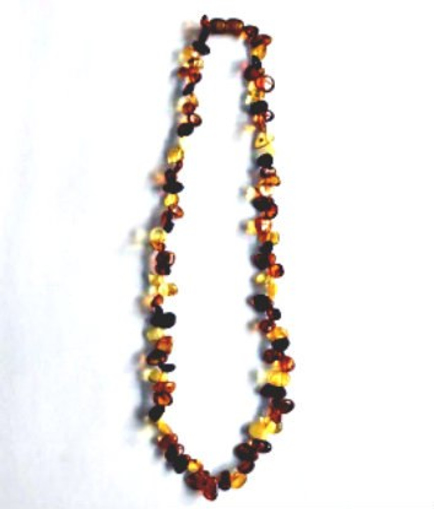 Multi-Color 18"  Amber Necklace