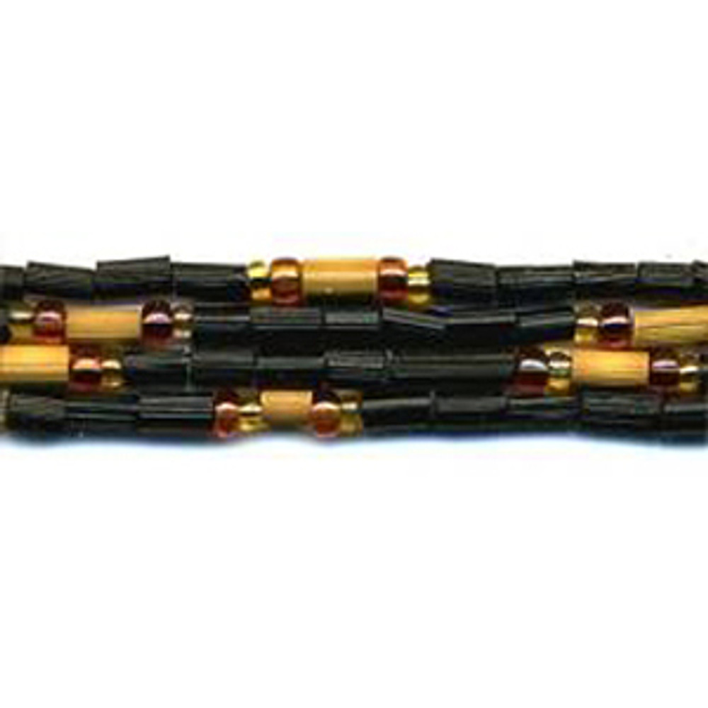 handmade single strand zulugrass african bead jewelry in black panther