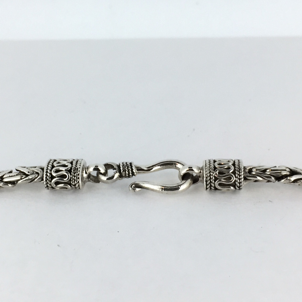 Sterling Silver  Byzantine Necklace