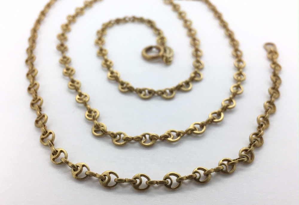 Gold Circlet Chain Necklace