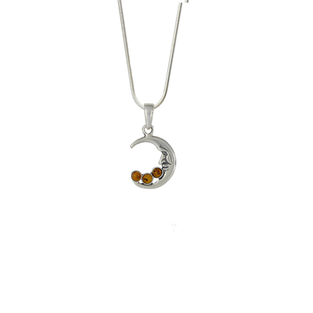 Moon Amber Pendant