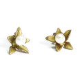 Orange Blossom Post Earrings