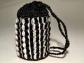 Soda Tab Mini Drawstring Pouch, Black