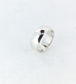 Hammered Wide Bali Ring - Size 8 Only