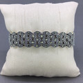 Marcasite Wide Band Bracelet