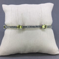 Yellow Quartz Marcasite Bracelet