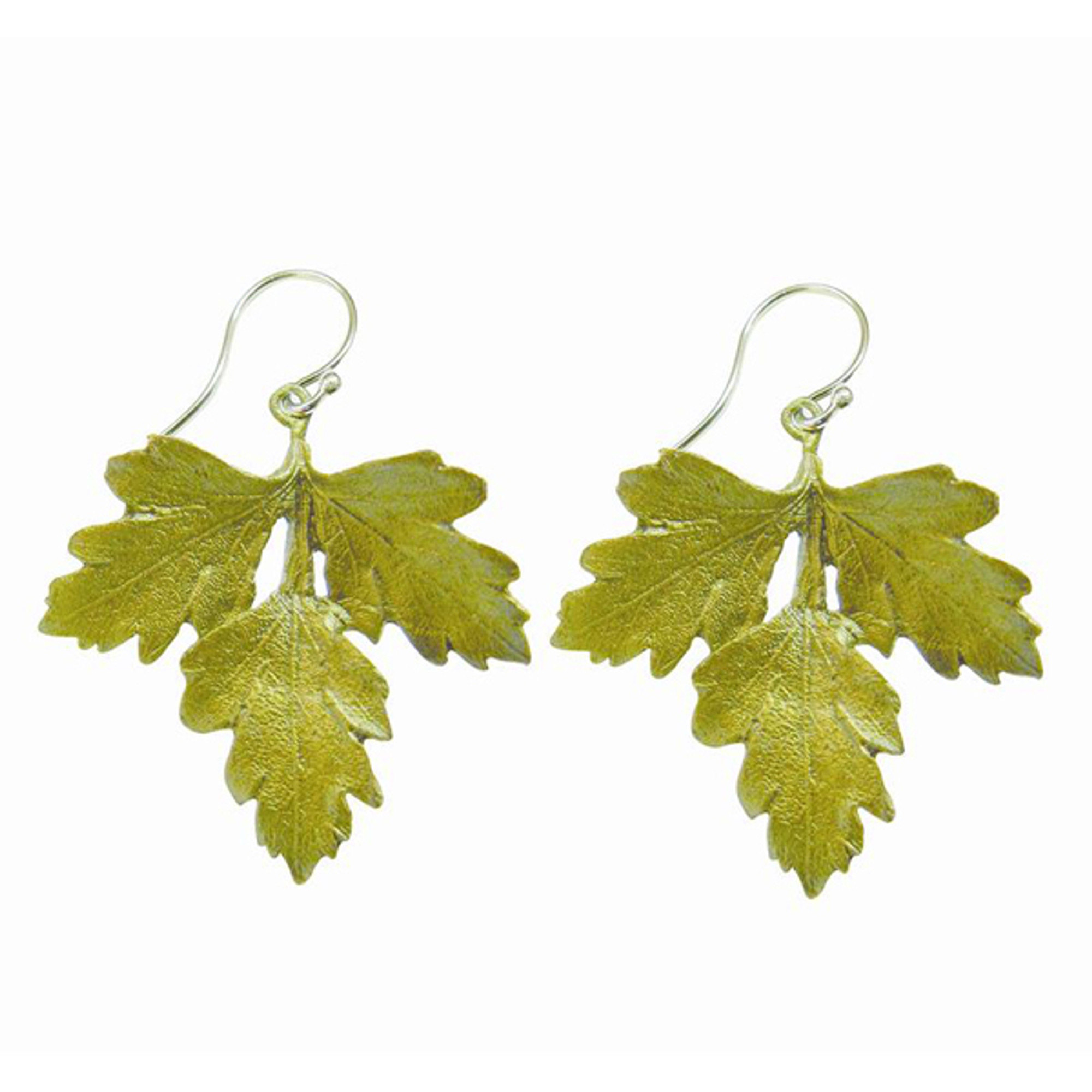 Petite Herb Parsley Wire Fishhook Earrings - Mima's Of Warwick, LLC