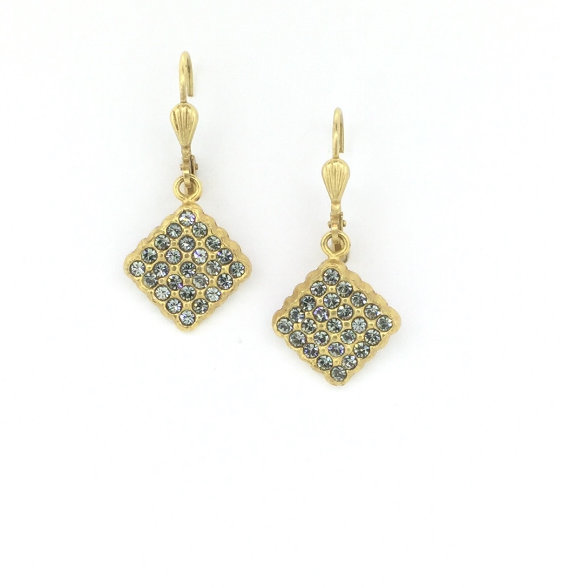 Mariella Rhombus Shape Diamond Earring - RK Jewellers