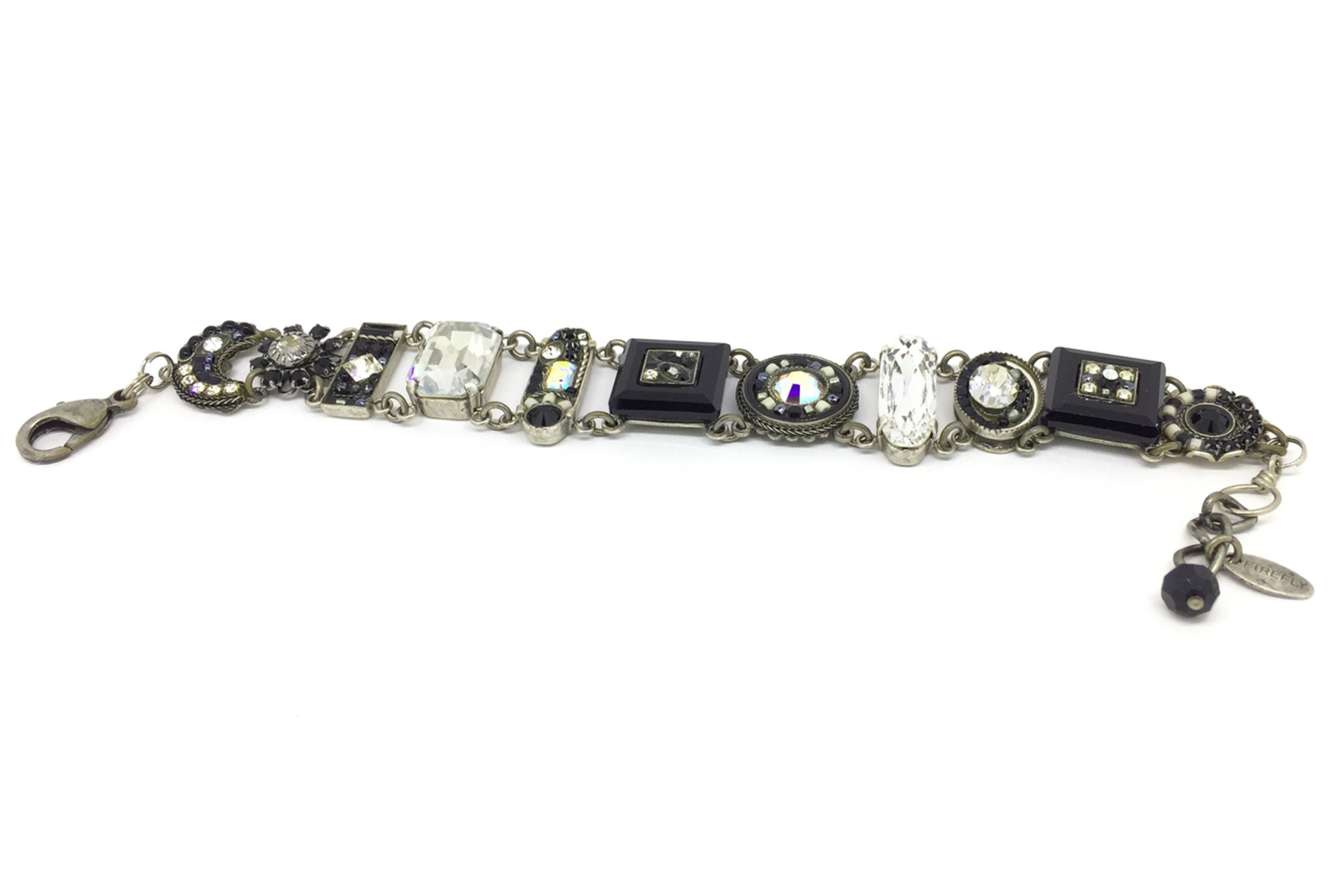 swarovski white crystal bracelet