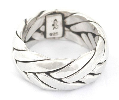 Anya Heavy Woven Ring - Size 9 Only